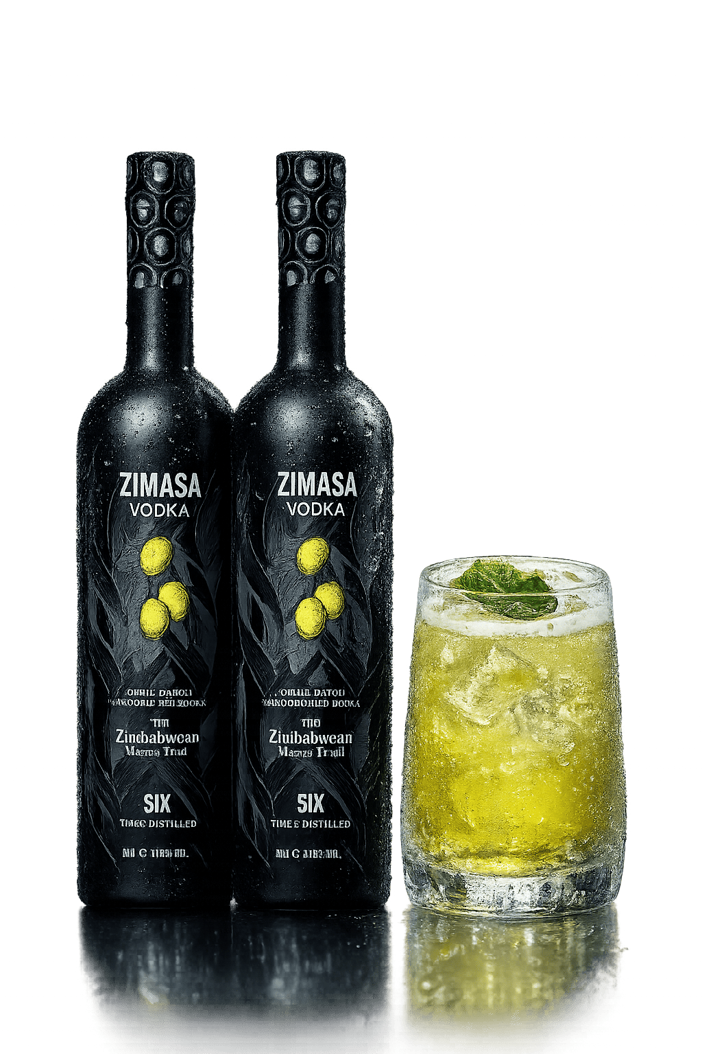 Zimasa Vodka bottle